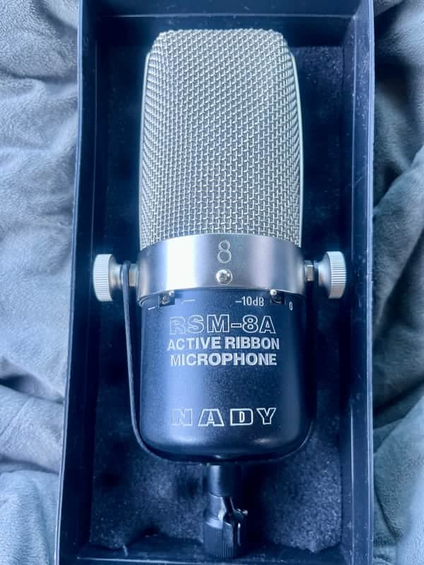 Nady RSM-8A 2008 - Original Hard Case - Chrome/Black (DISCONTINUED)