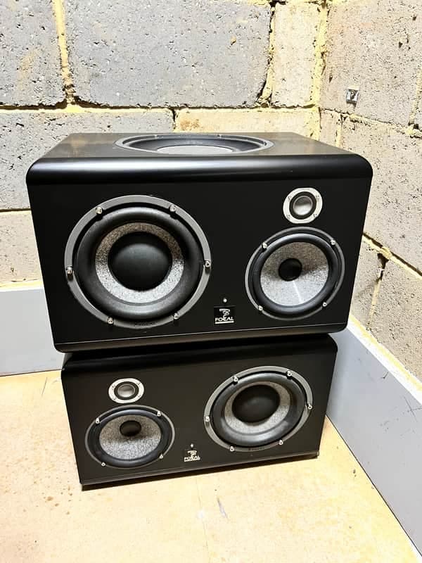 Focal SM9 Powered Midfield Monitors (Pair) - Black
