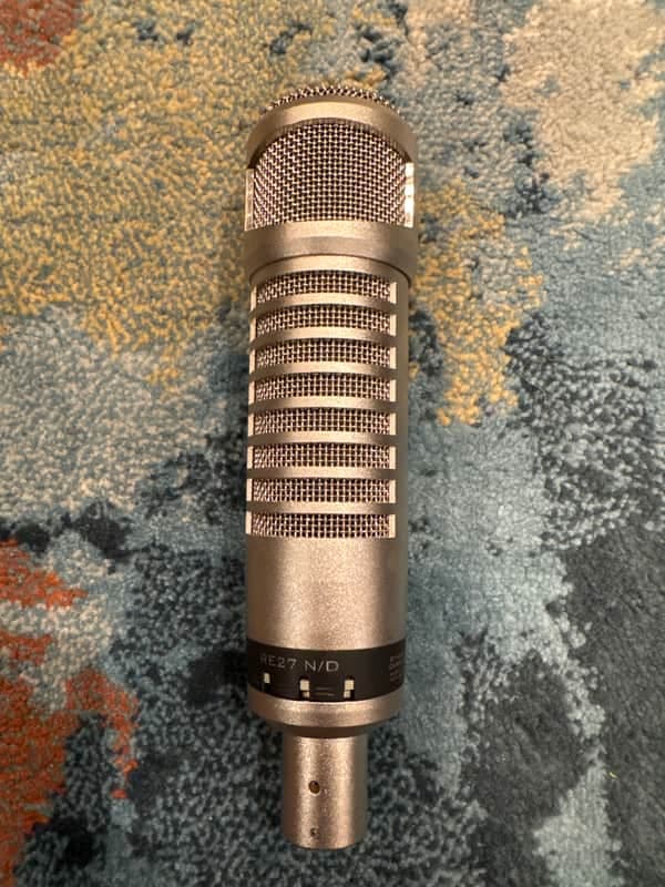 Electro-Voice RE27N/D Cardioid Dynamic Microphone with Neodymium Element 1980 - Present - Satin Nickel
