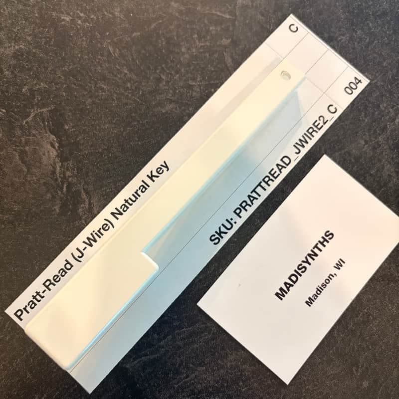ORIGINAL Pratt Read Replacement C Key (J-Wire Keybeds) for ARP 2500/2600, Moog Minimoog, Oberheim OBX/OBXa/OB8, Sequential Prophet-5/10, PPG Wave 2.2, EML 500, and more