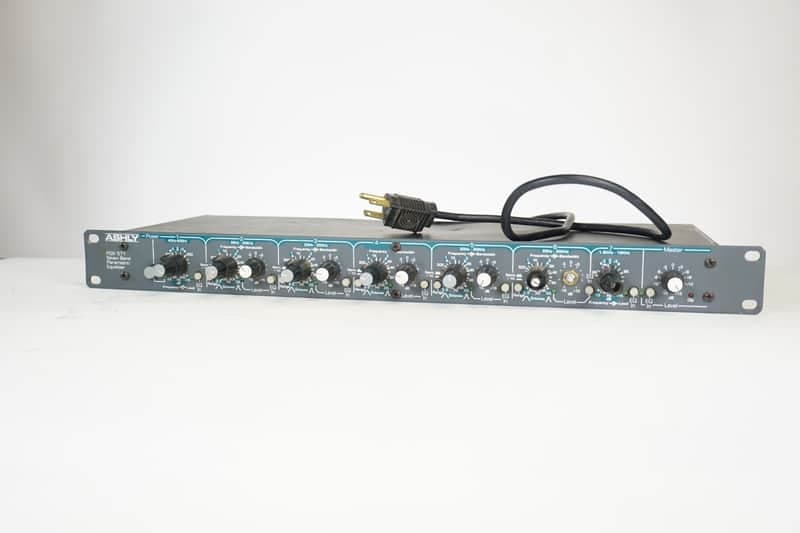 Ashly PQX571 7-Band Parametric EQ Tested Fair Missing Broken Bent Knobs