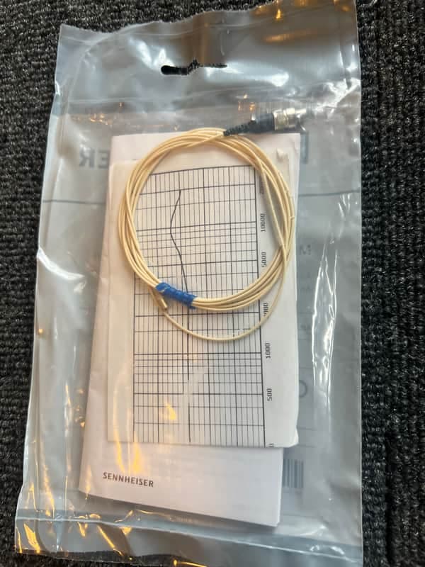 Sennheiser MKE 1-4-M Omnidirectional Lavalier Microphone 2019 - Present - Beige