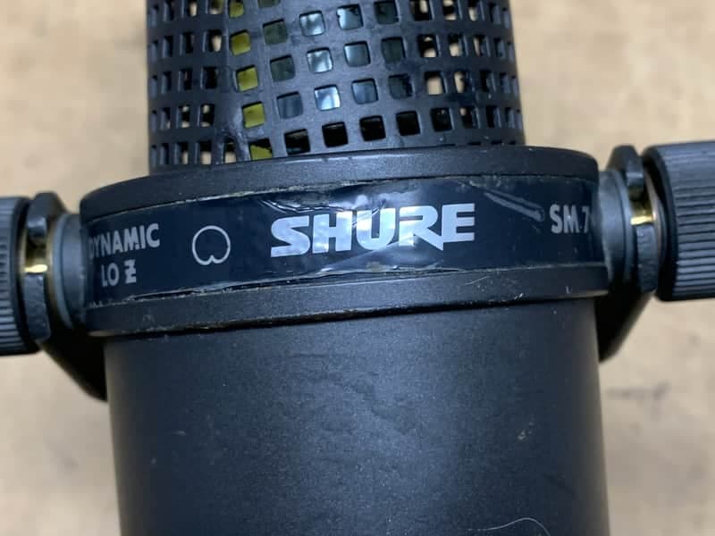 SHURE SM7 MICROPHONE- ORIGINAL! UNIQUE 1984/1985 VERSION! EXTRA RARE! CLASSIC! VINTAGE! MAKE OFFER!!