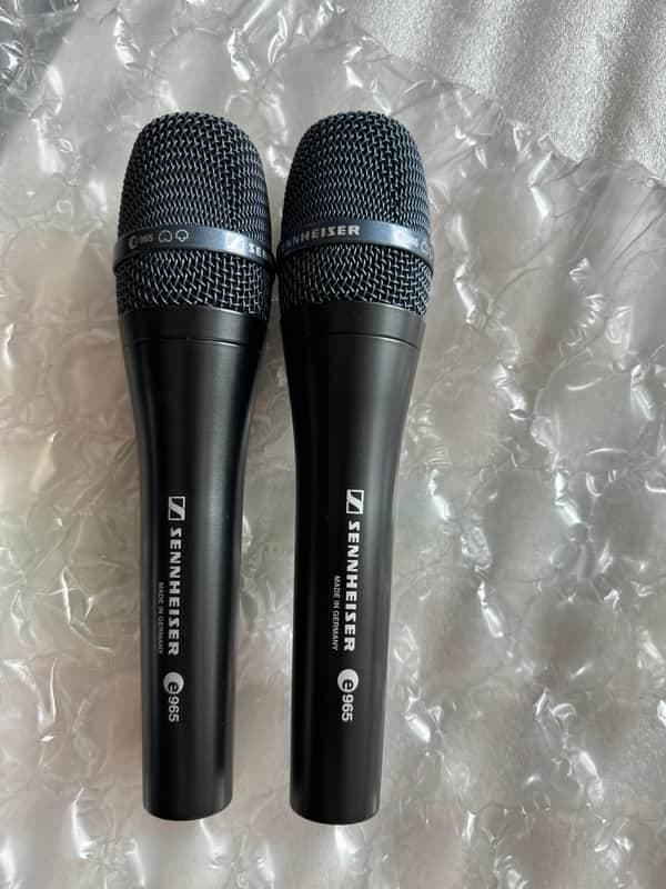 Sennheiser e965 Multipattern Handheld Condenser Microphone 2008 - Present - Black