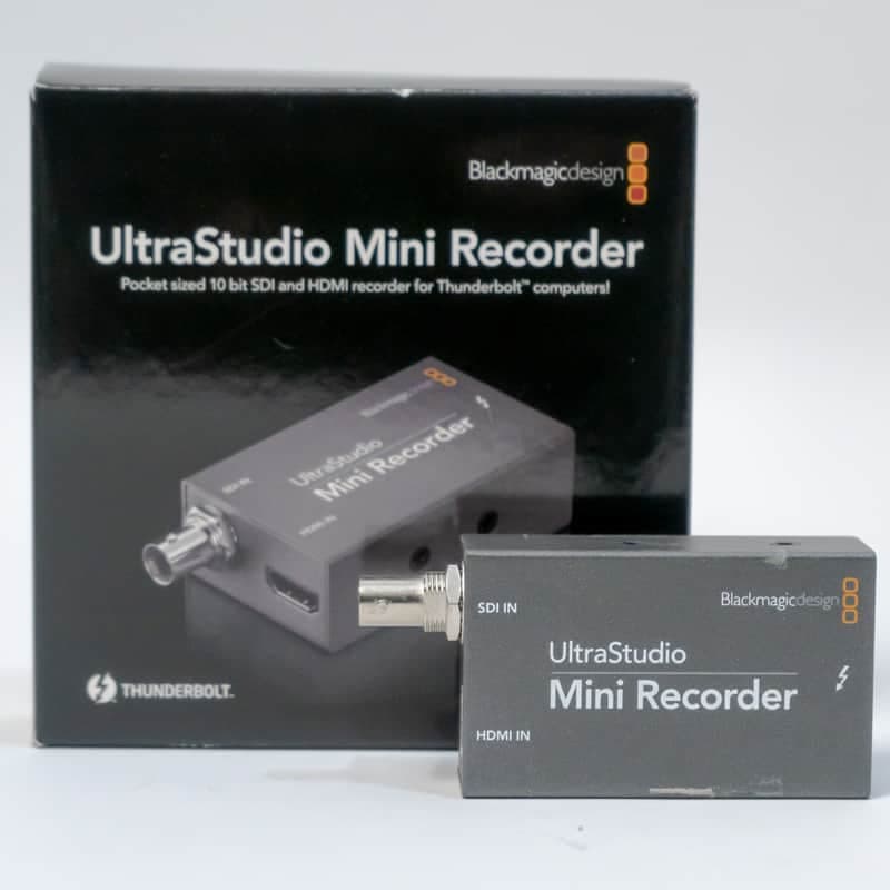 Blackmagic Design UltraStudio Mini Recorder - Thunderbolt with Box