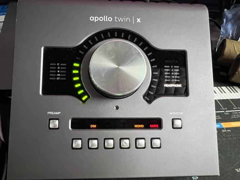 Universal Audio Apollo Twin X DUO Thunderbolt 3 Audio Interface 2019 - Present - Gray