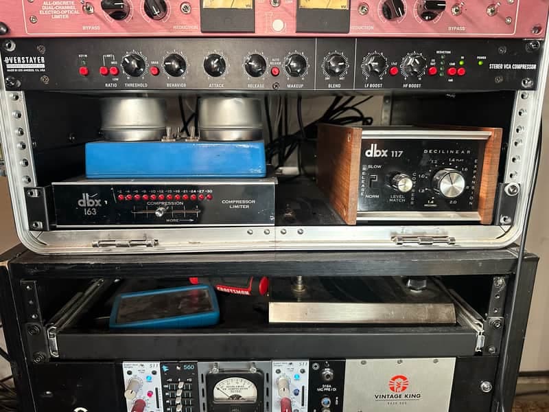 Overstayer Stereo VCA Compressor 2011 - 2014 - Black