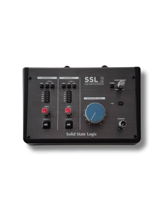 Solid State Logic SSL 2 USB Audio Interface 2020 - Present - Black