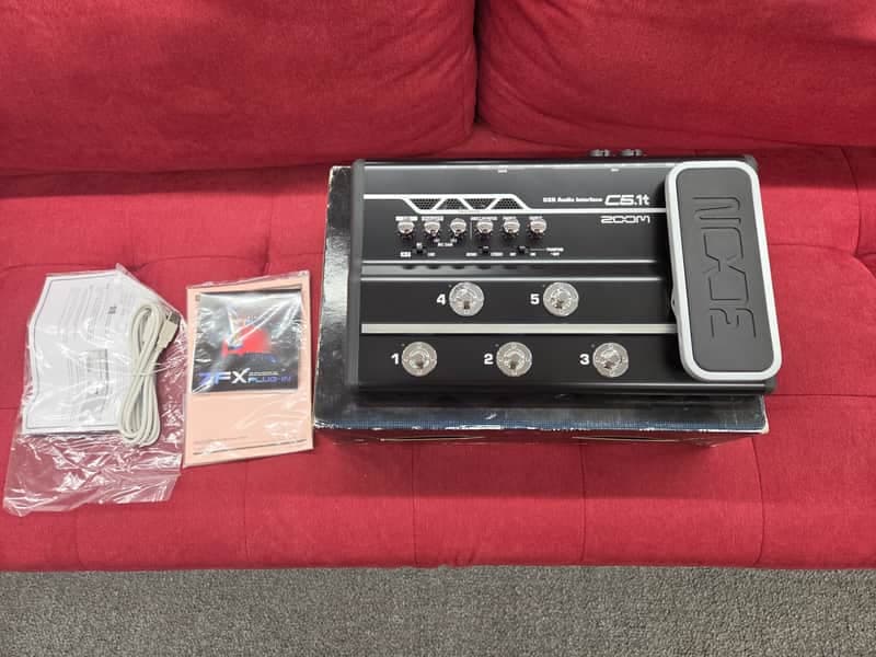 Zoom ZFX Control Package with C5.1t Audio Interface and Software - Black