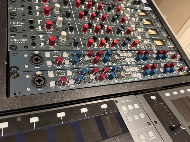 AMS Neve 8801 Channel Strip 2010s - Blue