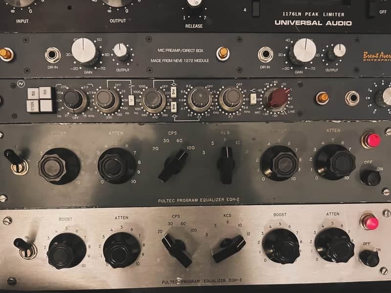 Vintage Neve 1081 Racked By Brent Averill
