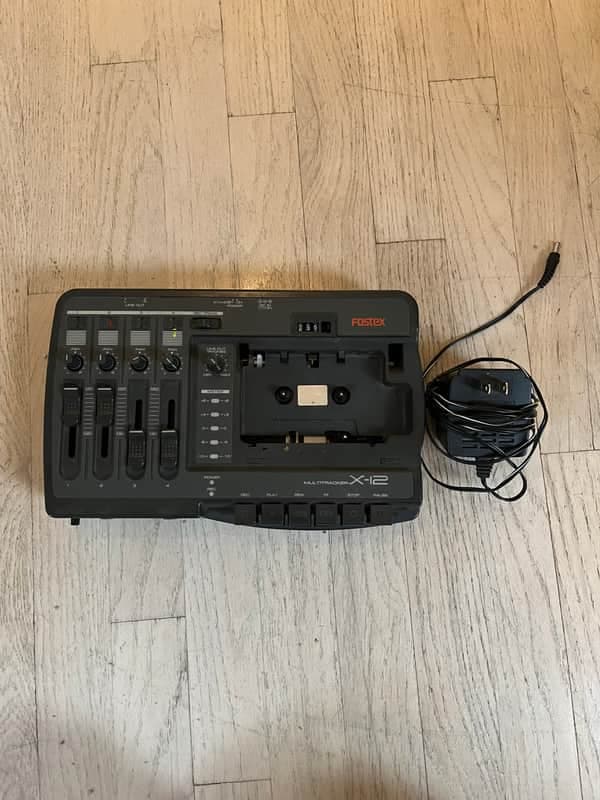 Fostex X-12 Multi-track Cassette Recorder - Black - READ DESCRIPTION