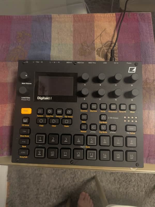 Elektron Digitakt II 2024 - Present - Black