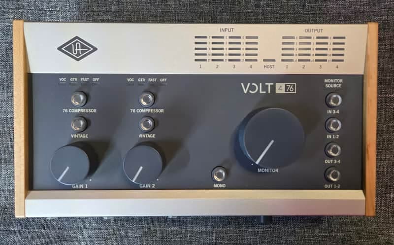 Universal Audio Volt 476 USB-C Audio Interface 2021 - Present - Tan / Gray