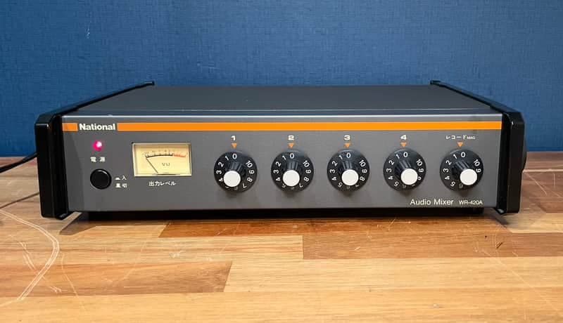 National WR-420A Rare Japanese 4 Channel Mixer / Saturator LoFi