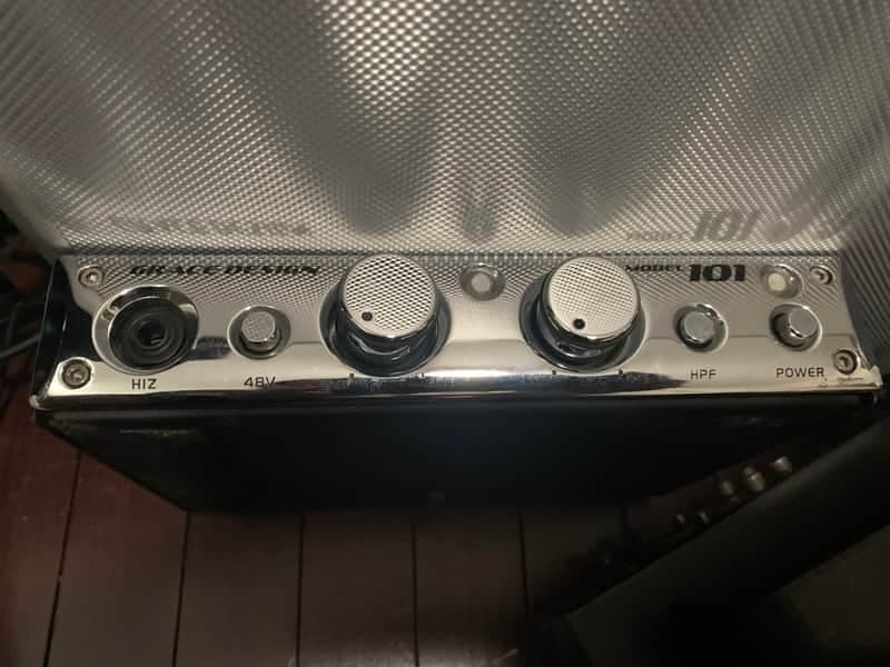 Grace Design m101 Single Channel Mic Preamp Chrome made in USA 🇺🇸