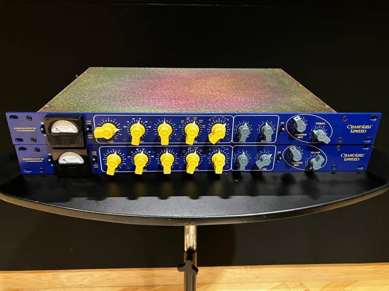 Chandler Limited Germanium Compressor Pair with PSU 2010s - Blue