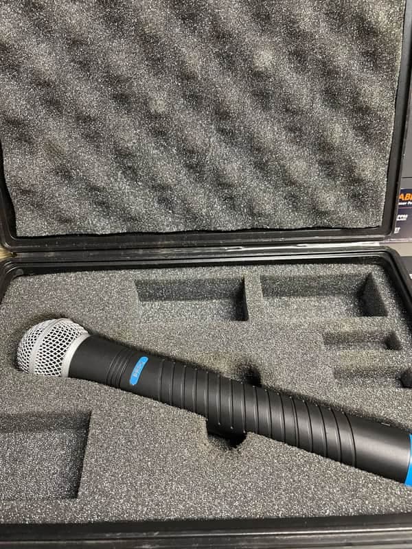 Shure SM58W Cap On Telex Body