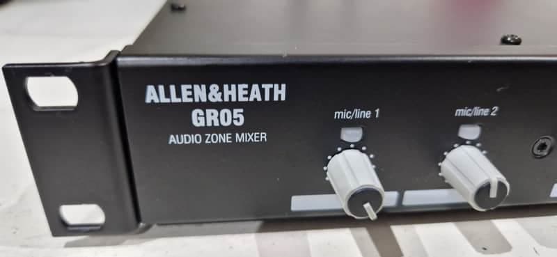 Allen & Heath GR05 Analogue Zone Mixer Black