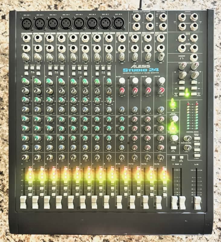 Alesis Studio 24 Mixing Console (Excellent)