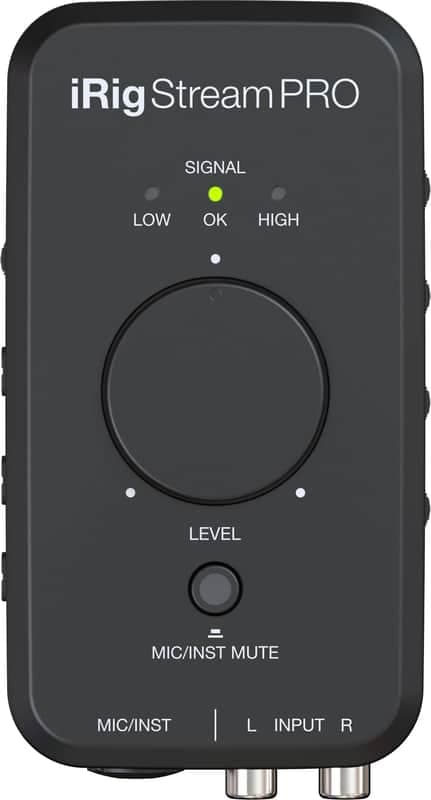 IK Multimedia iRig Stream Pro Livestream Audio Interface
