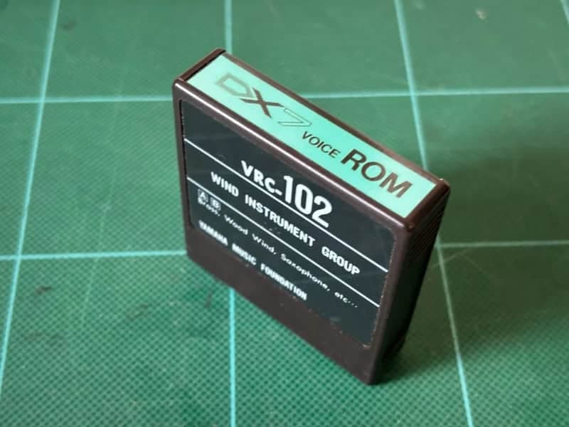 YAMAHA DX7 VOICE ROM VRC-102 WIND INSTRUMENT GROUP