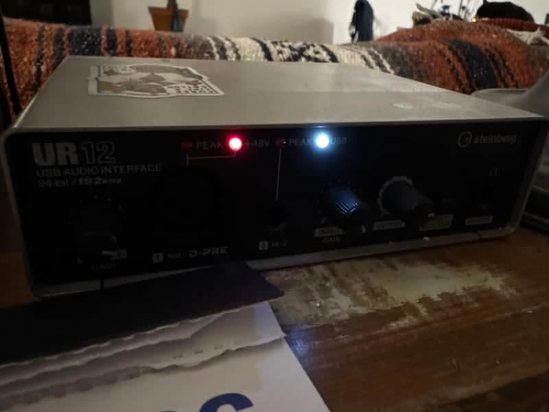 Steinberg UR12 USB 2.0 Audio Interface 2010s - Silver/Black
