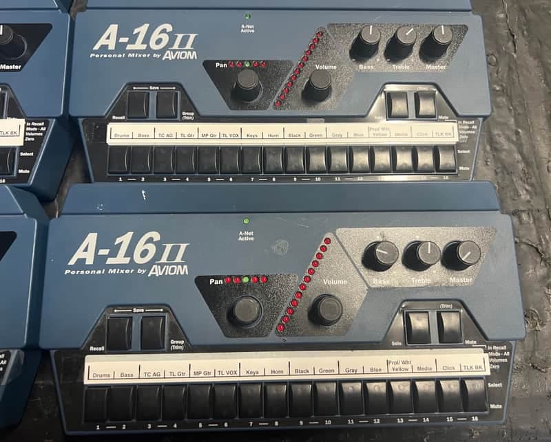Aviom A-16II Personal Mixer -1 Left