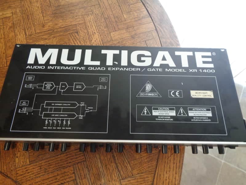 Behringer Multi-Gate XR 1400 mid 90's - black