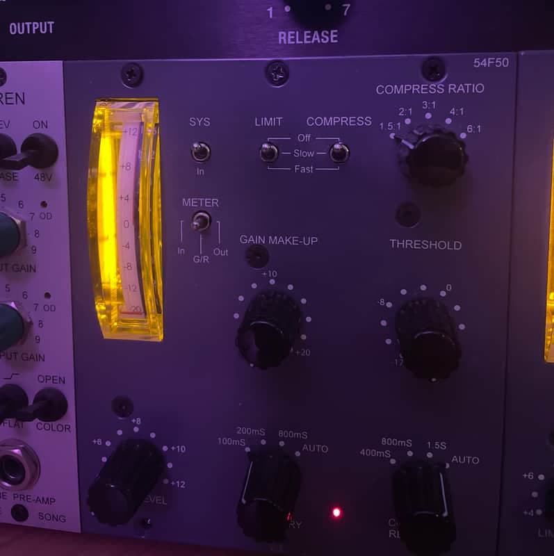 AML 54F50 500 Series Compressor / Limiter Module 2010s - Gray