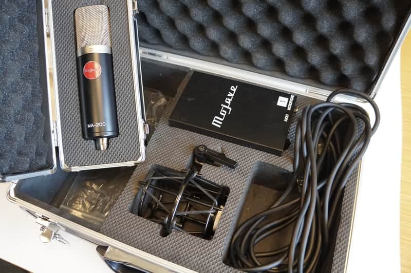 Mojave MA-200 Stereo Pair - Large Diaphragm Condenser Microphone 2006 - 2020 - Black