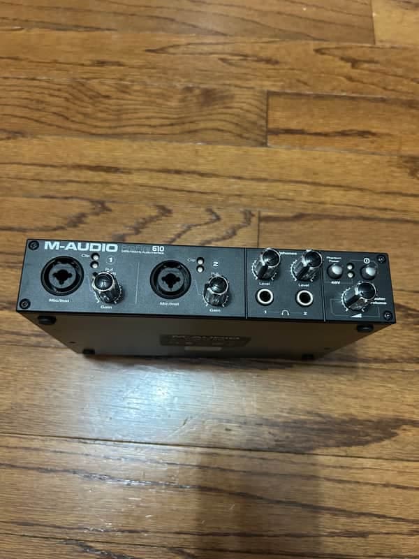 M-Audio ProFire 610 Firewire Audio Interface 2010s - Black