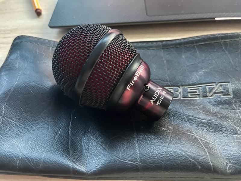 Audix Fireball Harmonica Microphone 2010s - Black / Red