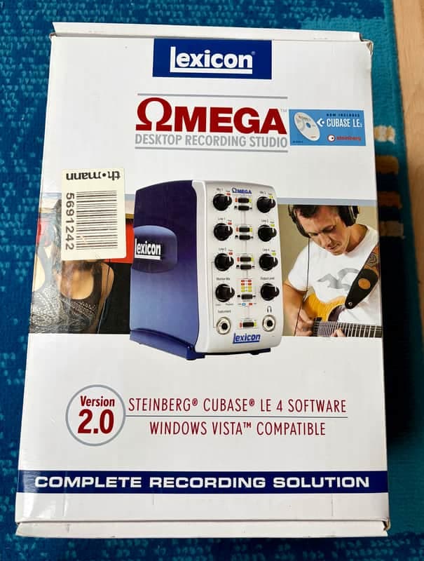 Lexicon Omega 8x4x2 Desktop Recording Studio dbx