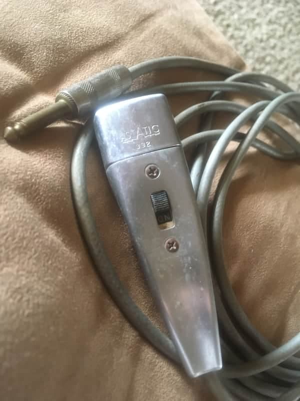 Astatic 332 Microphone 60’s Nickel/Stainless