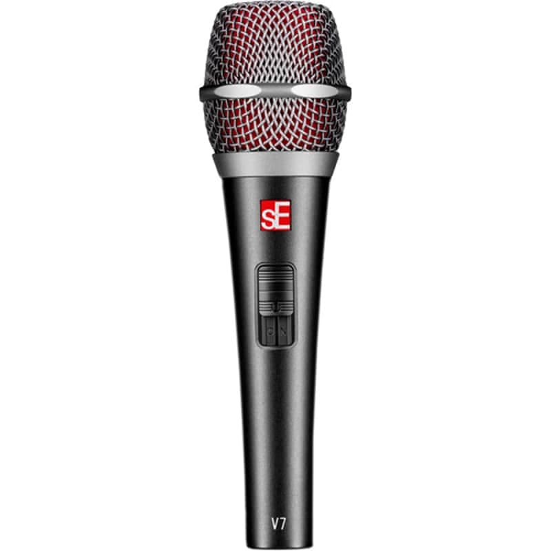 sE Electronics V7 SWITCH Studio-grade Handheld Microphone with Magnetic Switch Supercardioid (Open Box)
