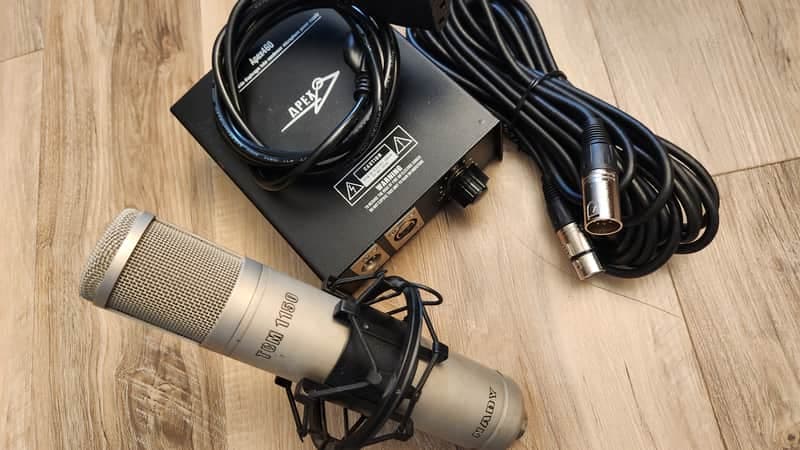 Nady TCM 1150 Large-Diaphragm Multi-Pattern Tube Condenser Microphone Apex 460