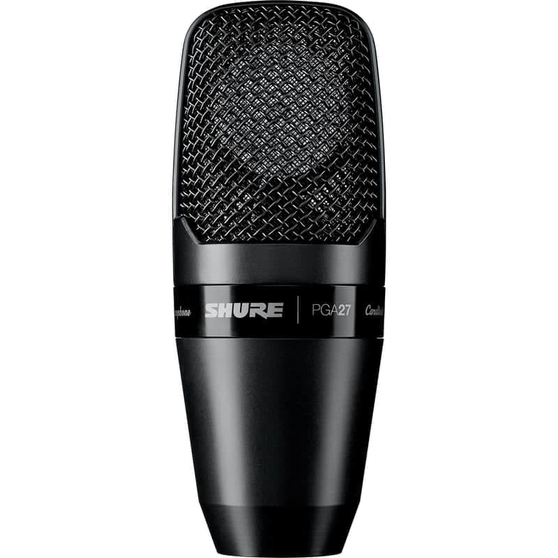 Shure PGA27 Cardioid Large Diaphragm Side-Address Condenser Microphone