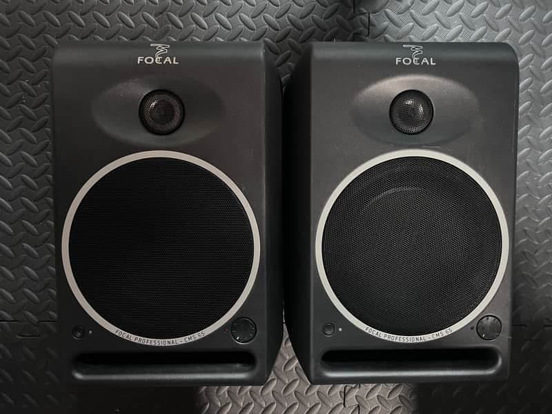 Focal Focal Professional CMS 65 Studio Monitor Pair — Made in France 2013 - Black