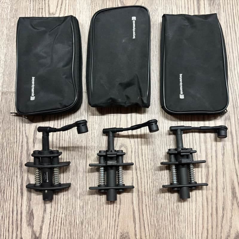 Beyerdynamic TG D58 Clip-On Cardioid Drum Condenser Microphones X3