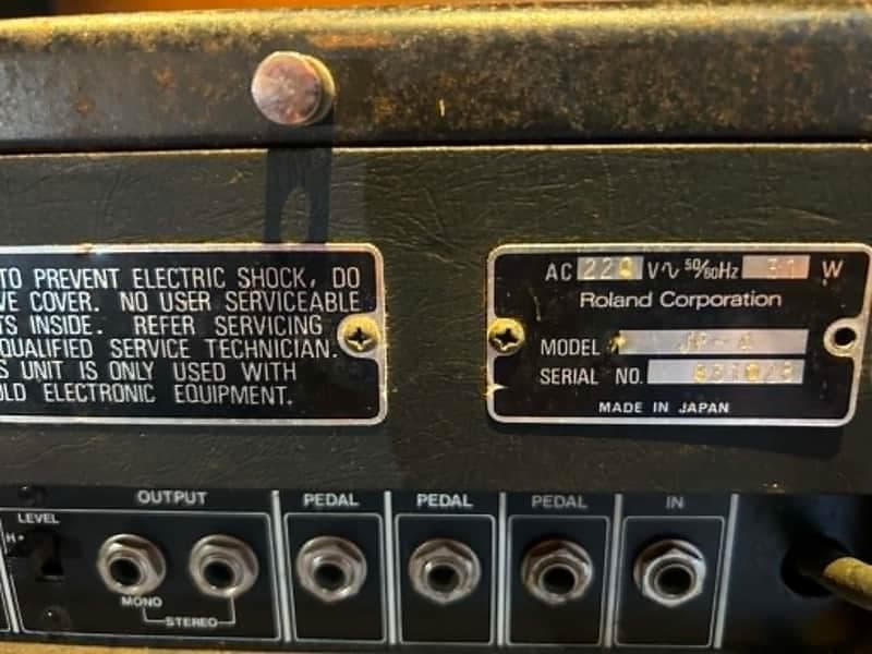 Roland Jupiter 4 49-Key Synthesizer 1978 - 1982 - Black