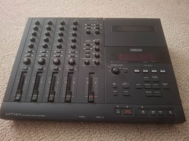 Yamaha MT4X Multitrack Cassette Recorder 1990s - Black