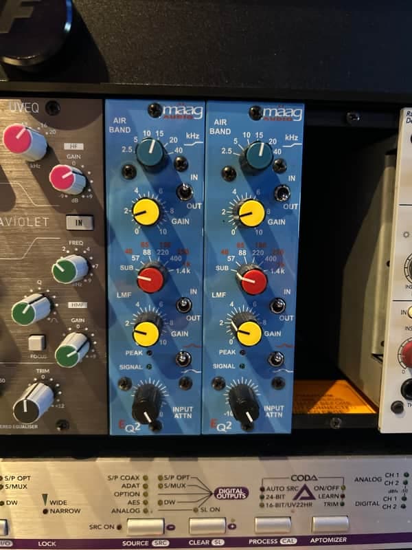 Maag Audio EQ2 500 Series Equalizer Module 2010s - Blue