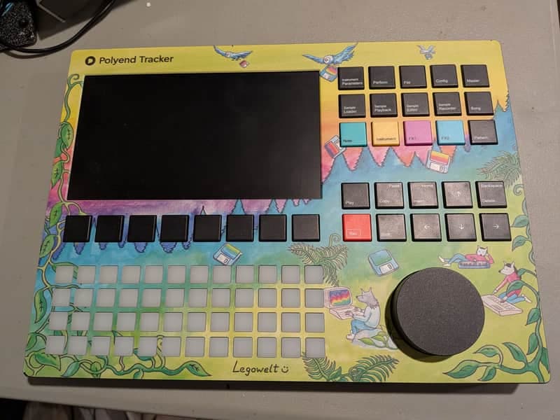 Polyend Tracker Legowelt Artist's Edition Standalone Audio Workstation 2021 - Graphic