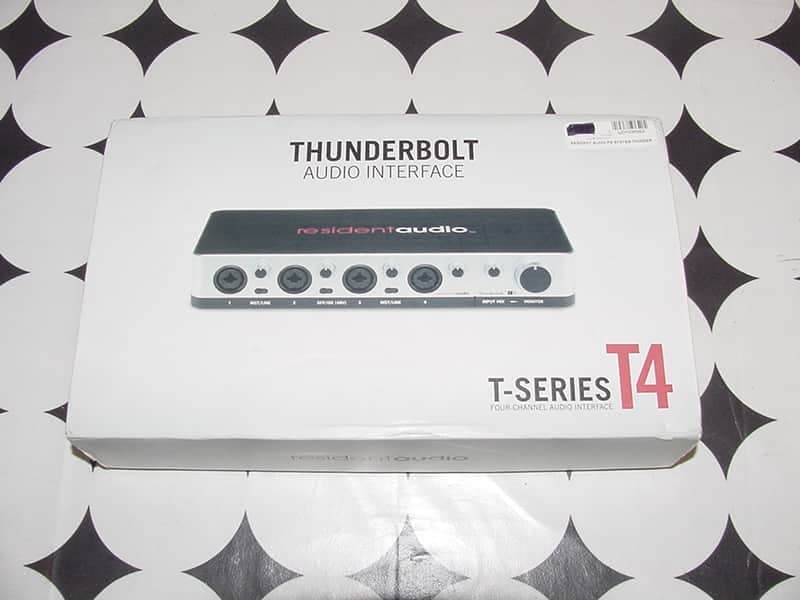 Resident Audio T4 '10s - Silver Aluminum White Boxed