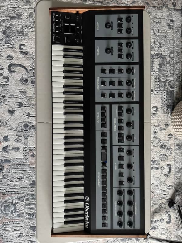 Oberheim OB-X8 61-Key 8-Voice Synthesizer 2022 - Present - Black with Wood Sides