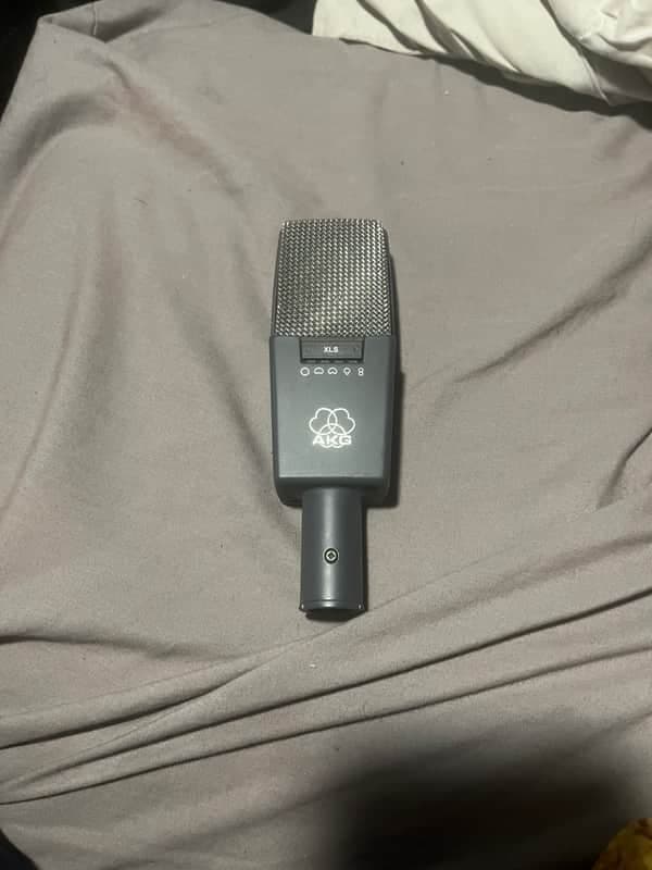AKG XLS Large Diaphragm Multipattern Condenser Microphone 1990s - Black