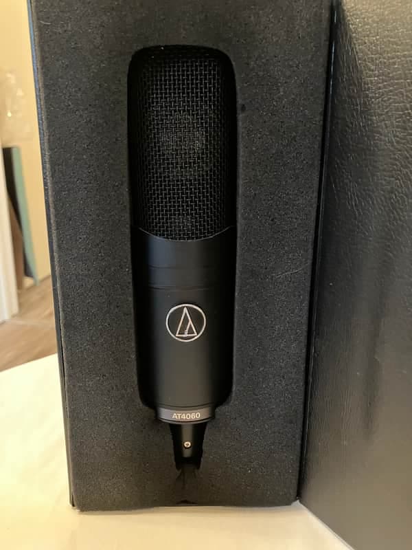 Audio-Technica AT4060 Large Diaphragm Cardioid Tube Condenser Microphone 2010s - Black
