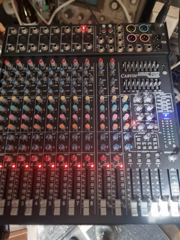 Carvin C1240 Concert Series Mixing Desk 2011-2017 - Black Great condition