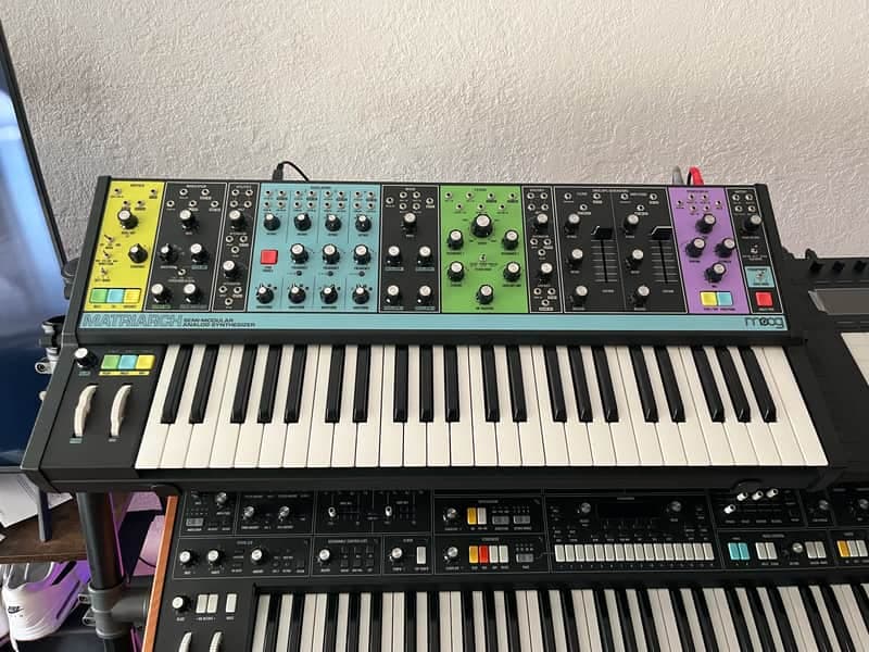 Moog Matriarch 49-Key Semi-Modular Analog Synthesizer 2019 - Present - Black / Multi-Colored Panel